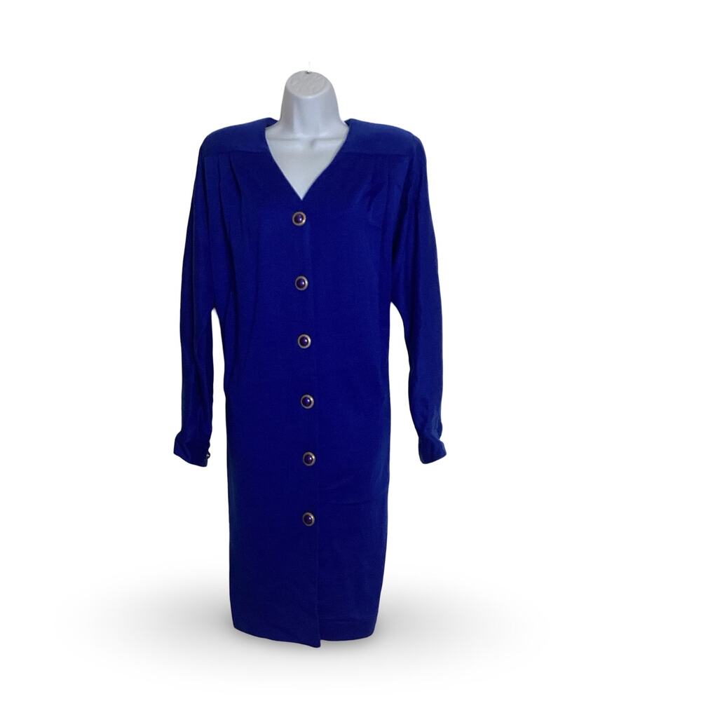 Vintage John Roberts Button Up Dress